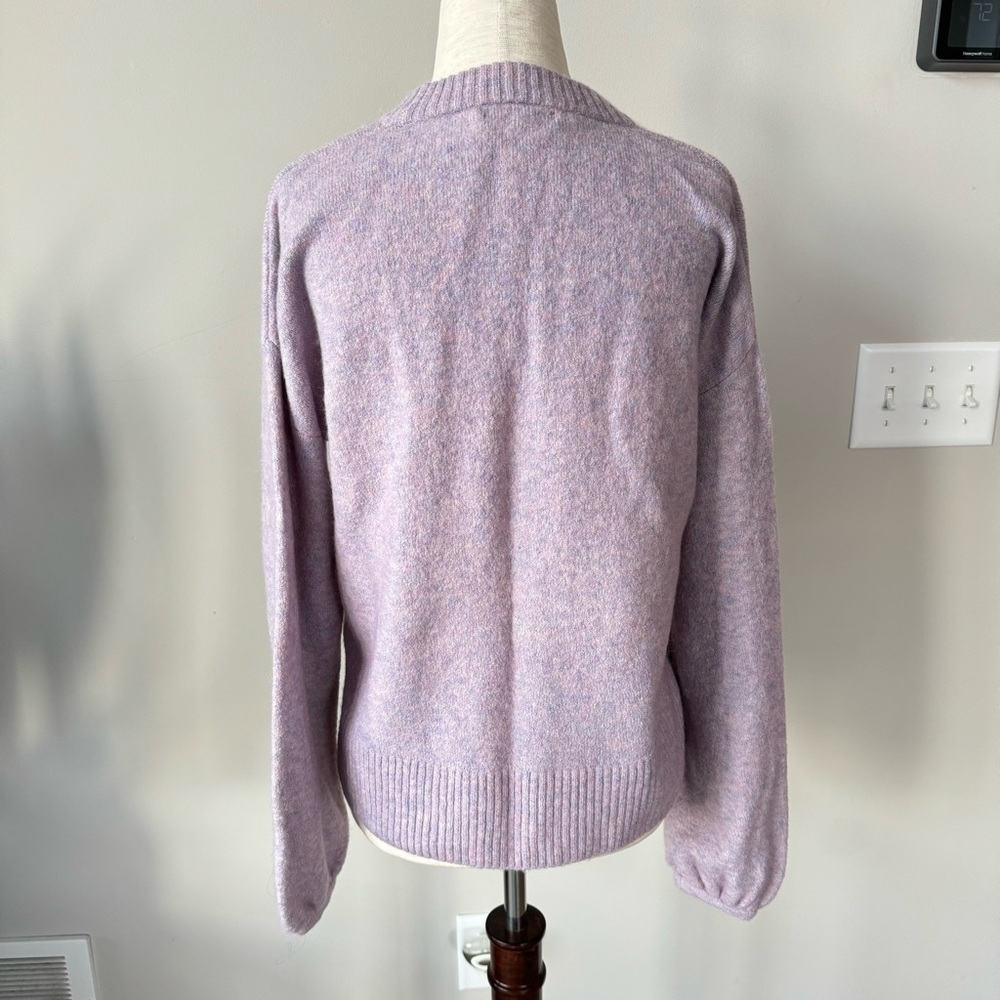 Like new! Madewell Marble Payton Pullover Sweater in Coziest Yarn - Bubble Cuff - Picture 6 of 10